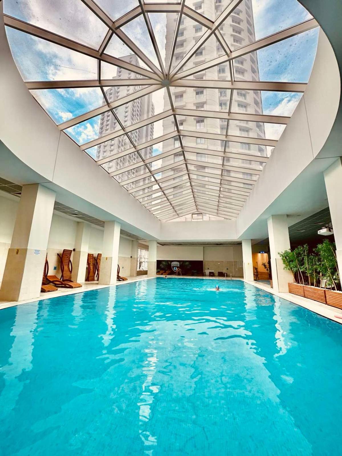 Skopje Sky Oasis Apartment ภายนอก รูปภาพ